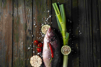 鱼中国海洋生物膳食纤维氛围摄影图