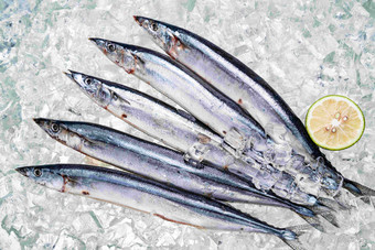 秋刀鱼食品彩色图片东方食品