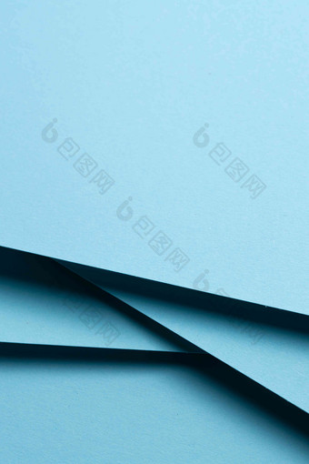 蓝色纸张素材垂直构图清晰摄影图