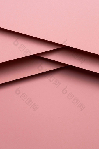 粉色纸张堆叠色彩鲜艳清晰照片
