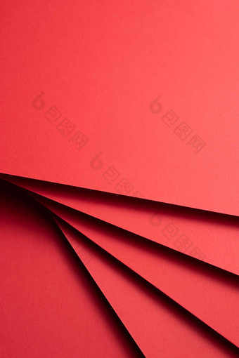 红色纸张素材色彩清晰镜头
