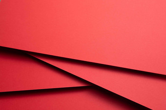 红色纸张堆叠材料中国