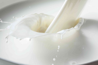 奶制品奶柱水滴溢出清晰素材