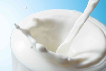 牛奶落下行动饮料高质量影相