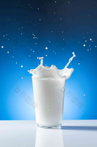 牛奶食品影棚拍摄健康的氛围照片