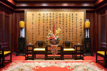 古典风格会客厅亚洲高端拍摄