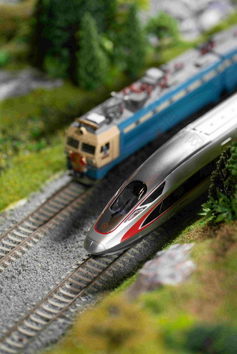 高速列车模型概念铁路