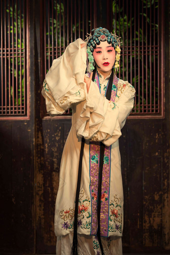 表演者中国戏曲传统服装青年人拍摄