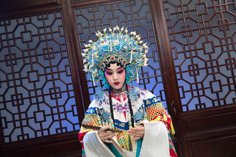 表演者中国戏曲传统女性高质量镜头