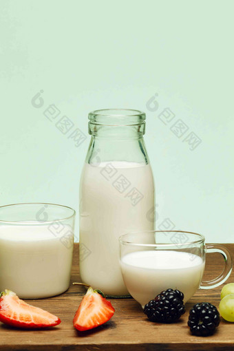 奶食品奶制品牛奶高端图片