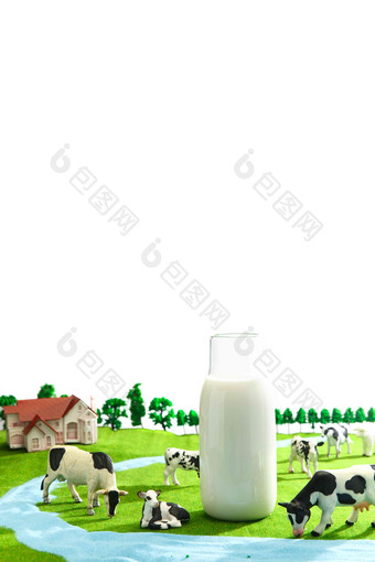 牛奶牧场奶牛创意高质量相片
