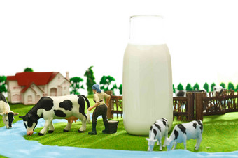 牛奶牧场奶牛食品奶制品
