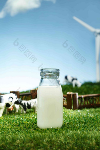 牛奶牧场食品清新高质量拍摄