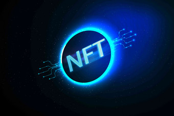 NFT数字藏品网络空间以太网高端素材