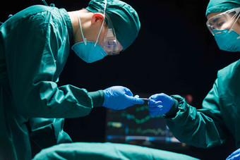 医护人员手术人成年人医生工作服高质量镜头