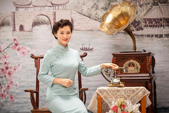 古典美女中国人拍摄