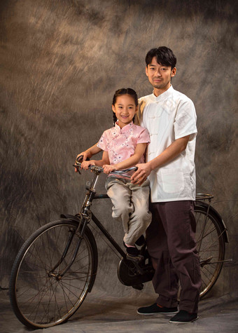 家庭照儿童中国氛围摄影