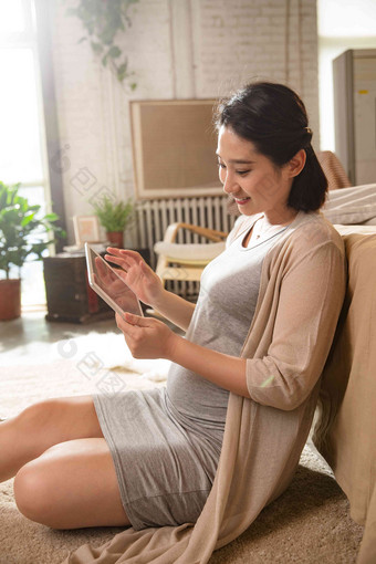 孕妇生活幸福彩色图片女性特质清晰相片