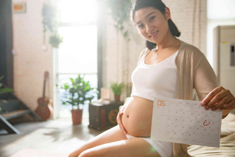 孕妇生活希望彩色图片身体保养