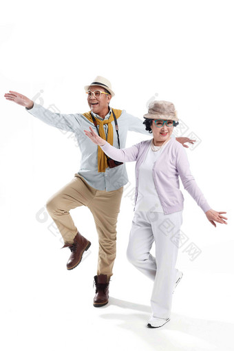 快乐的老年夫妇幽默高端图片