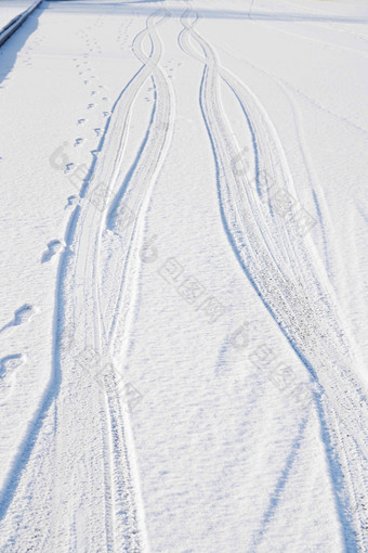 雪景无人风景清新高清影相