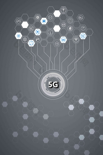 5G电脑绘图三维图形写实摄影