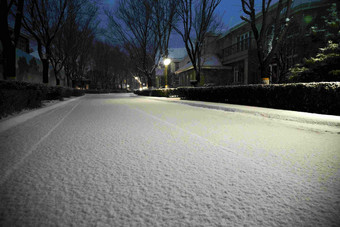 别墅区雪景东方摄影宁静写实影相