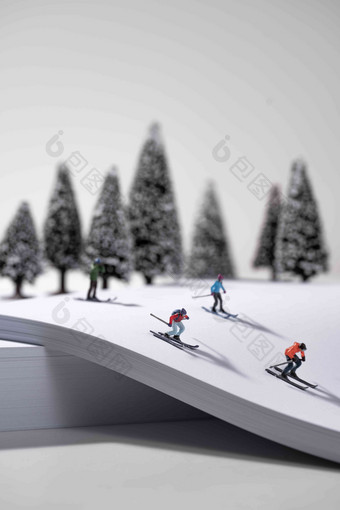微观运动<strong>滑雪</strong>场雪彩色图片高清影相