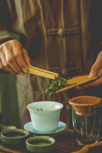 茶艺饮食清晰场景