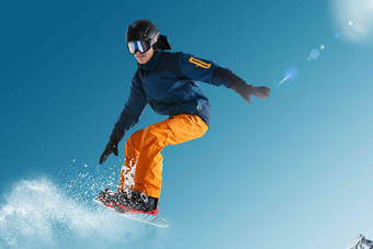 滑雪男人亚洲滑雪运动体育活动写实相片
