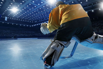 冰球运动员动员仅男人一个人<strong>主题</strong>清晰图片