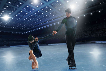 滑冰亚洲体育比赛清晰图片