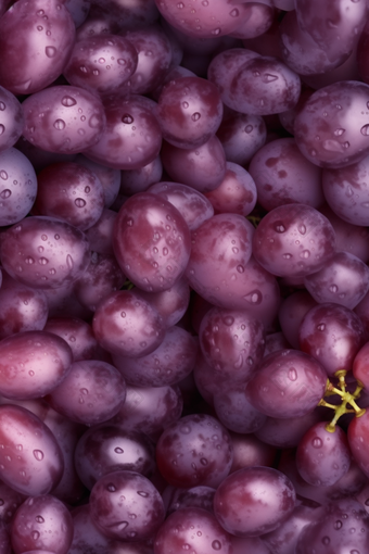 葡萄水果<strong>水滴</strong>背景摄影图特写摄影紫色
