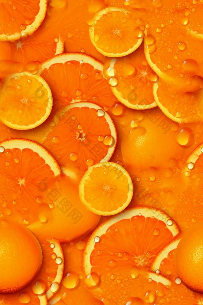 清洗水果水滴背景摄影图特写摄影橘子片