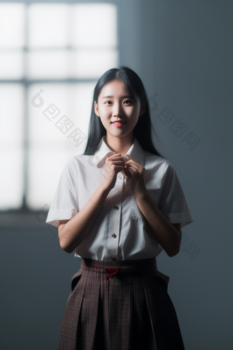 中国专业摄影短袖女孩摄影