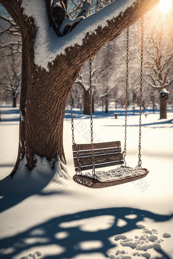 漂亮景物叶子树摄影摄影图冬天数字艺术