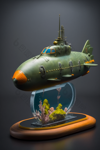 玩具<strong>潜艇</strong>模型一个潜水艇