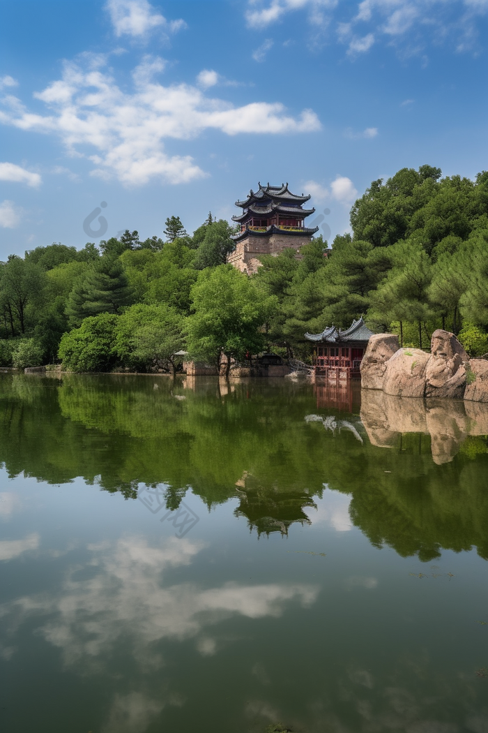 度假胜地湖泊胜地