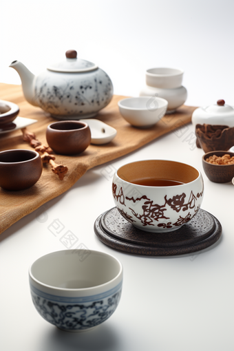 茶桌摄影图数字艺术35