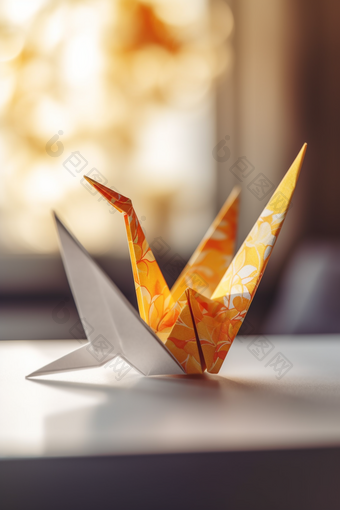 手工折纸艺术传统千鹤