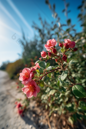 路边小花<strong>摄影图</strong>数字艺术61