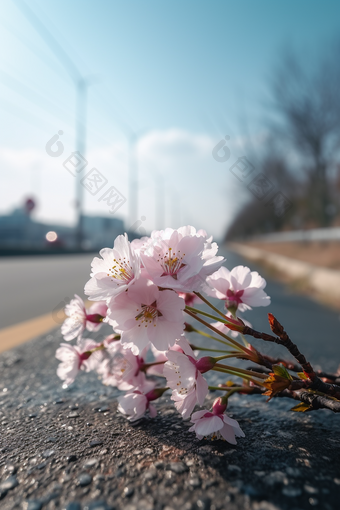 路边小<strong>花</strong>摄影图数字艺术7