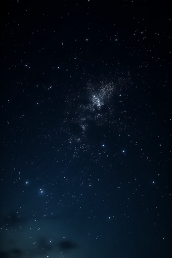 蓝色天空的星星摄影图数字艺术11
