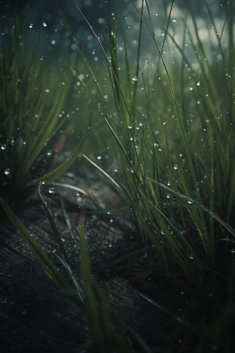 雨水冲刷<strong>植物食物</strong>潮湿