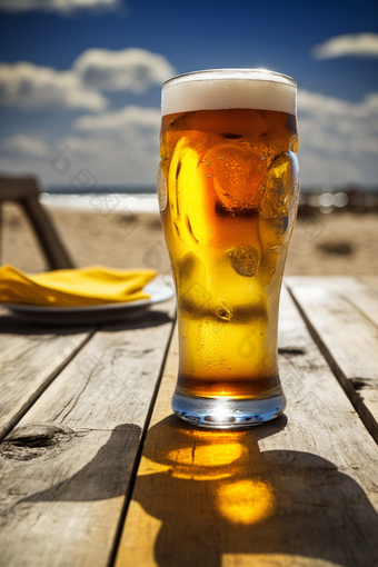 沙滩上的<strong>啤酒</strong>海专业