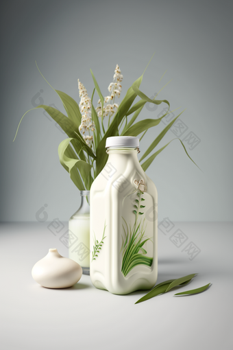 牧草牛奶食物产品新鲜专业摄影