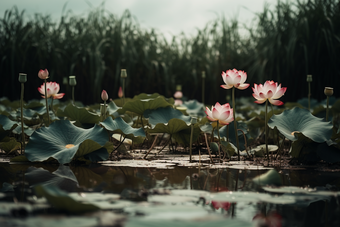 水里的<strong>莲花</strong>降水专业