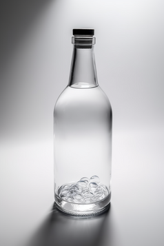 装满水的玻璃瓶摄影图数字艺术16
