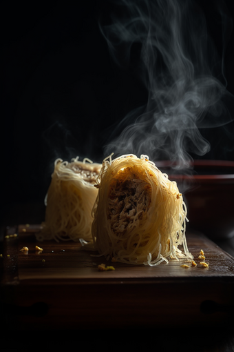 桌子上的美食小吃粉丝食物摄影地方