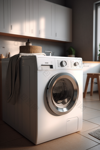 洗衣机家居摄影图数字艺术24